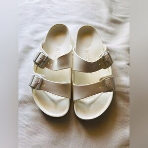 Birkenstock slide White Sandals